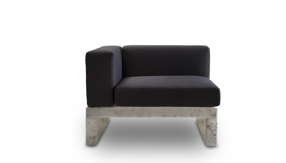 Hour Sofa One Seat by Serralunga Furniture Sofas